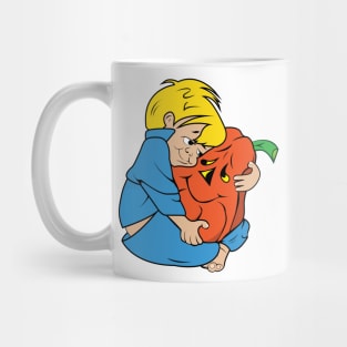 A Boy & His Pumpkin Mug